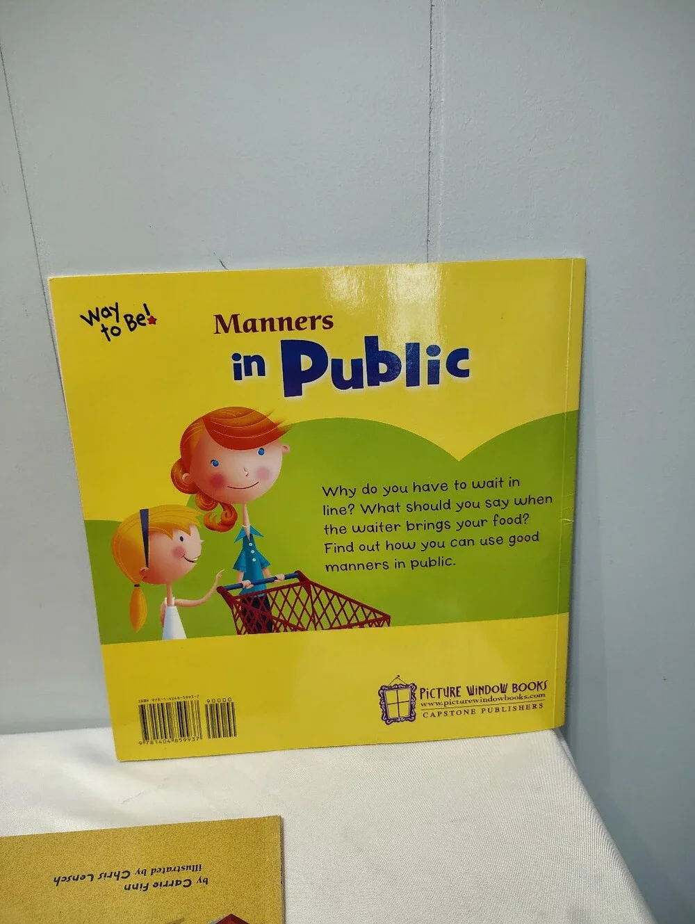 Lot of 4 Manners Books Kids Homeschool Learning Preschool Kindergarten